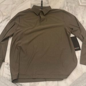 Lululemon men’s oversized longsleeve polo